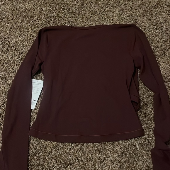 athleta transcend wrap top - Picture 3 of 3